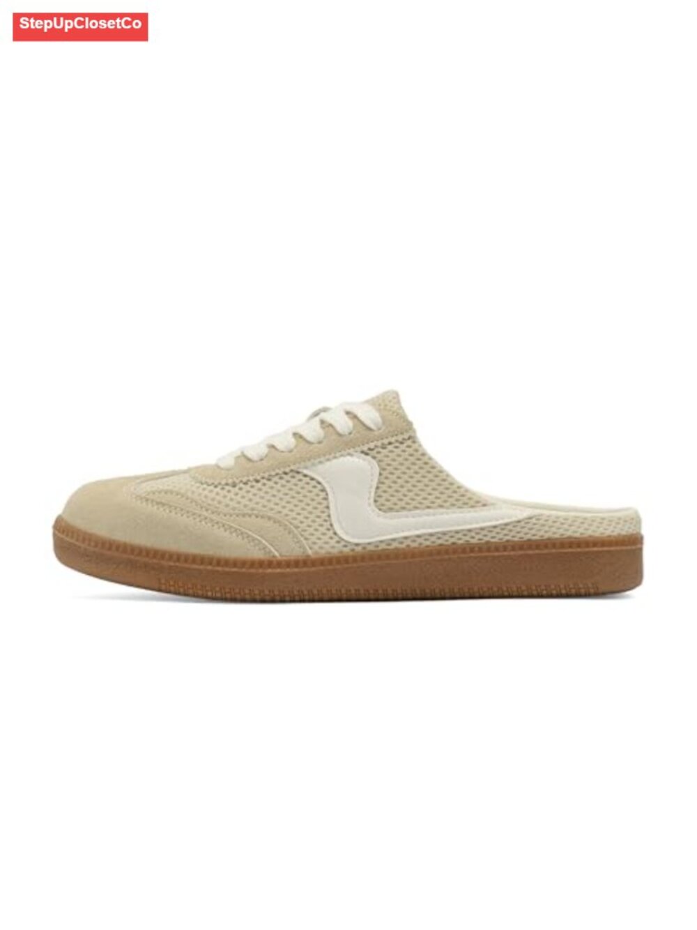 Mule Sneakers Women Casual Slide On Tennis Shoes Lightweight Comfortable